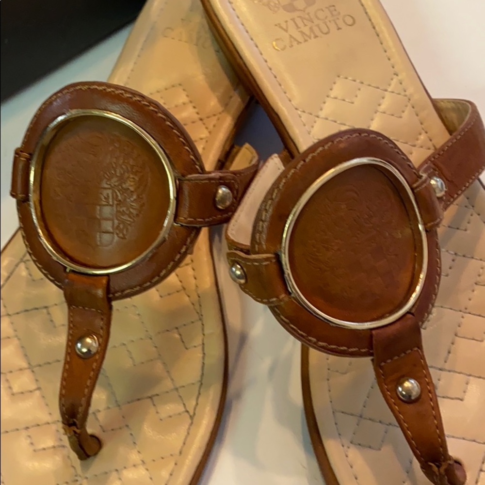 Vince Camuto VP-Braida Size 10 leather sandals - Picture 3 of 10